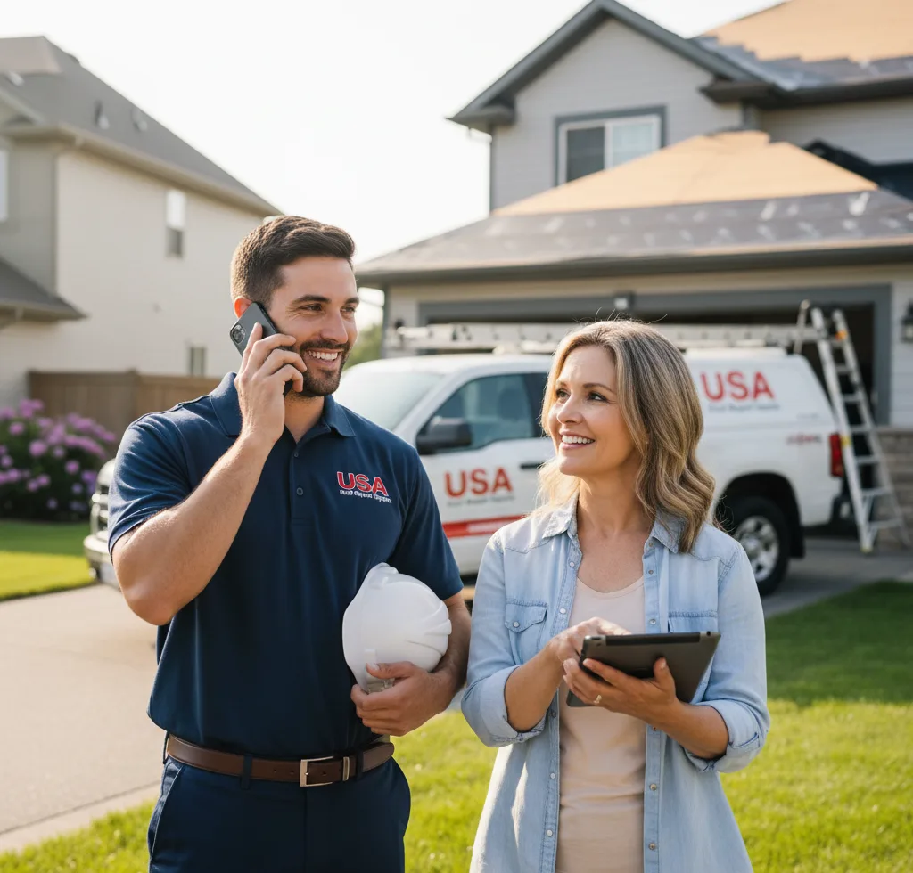 USA Roof Repair Experts customer support in Mount Holly Springs